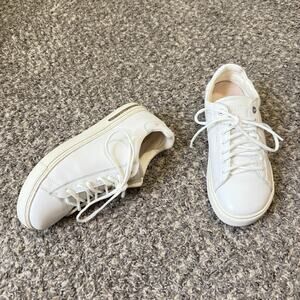Birkenstock Bend Low White Leather Sneakers Size 39 Women’s US 8 Casual